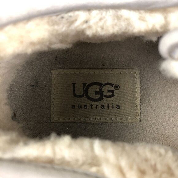 UGG Women's Size 8 Laela Sparkles Gold Closed Toe Slip On Low Top Shoes Sneakers - Picture 13 of 15